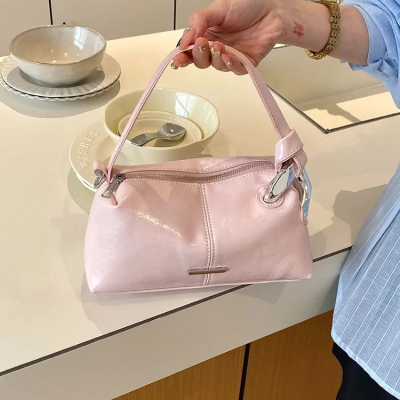 

Popular Classic Elegant Women Handbag Soft Leather Trendy Design Casual Vintage Paris Messenger Bag