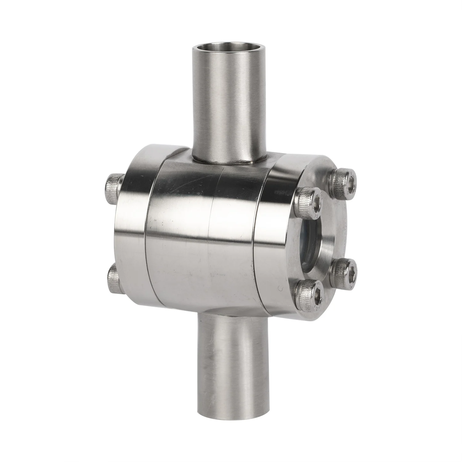 

China Manufacture SS316L Stainless Steel Flange Type Sight Glass with Led Sight Glass