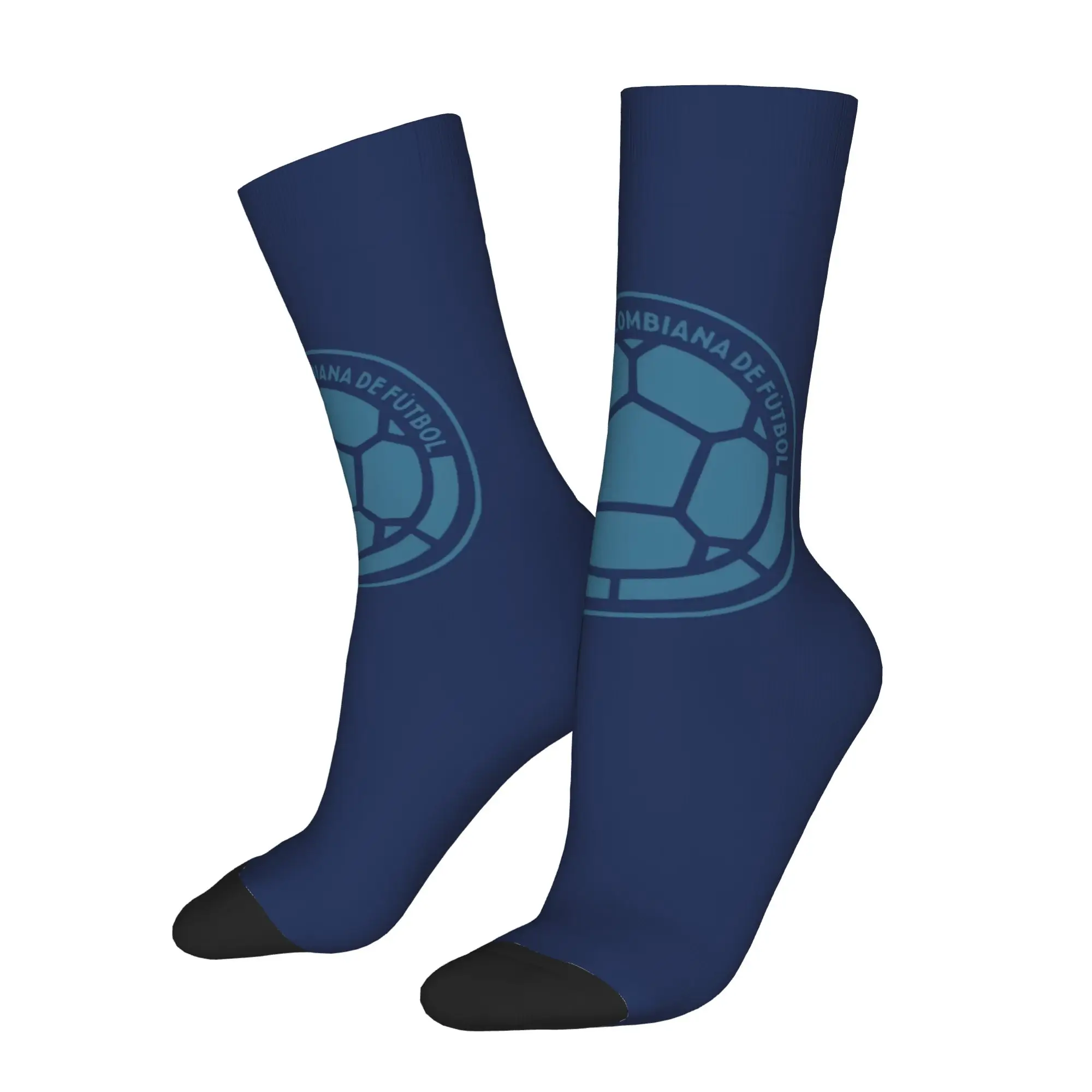 Funny Happy Colombia Vintage Harajuku  Hip Hop Novelty Casual Sock Match Day Essentials