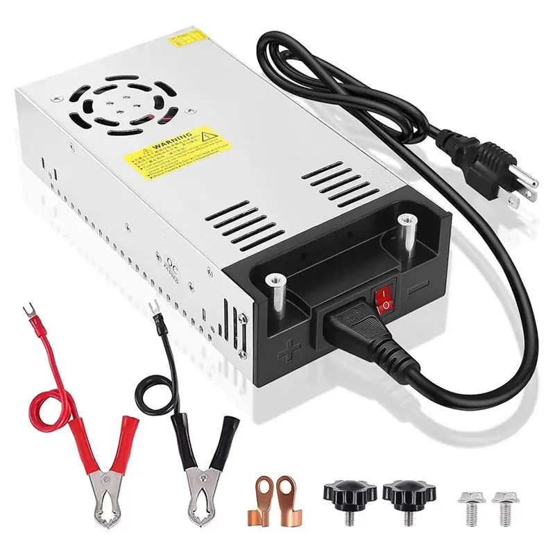 

A24F-Version DC 24V 15A 360W Power Supply,110V AC To DC 24V Converter Switching Power Adapter For LED Light Bar Radio US Plug