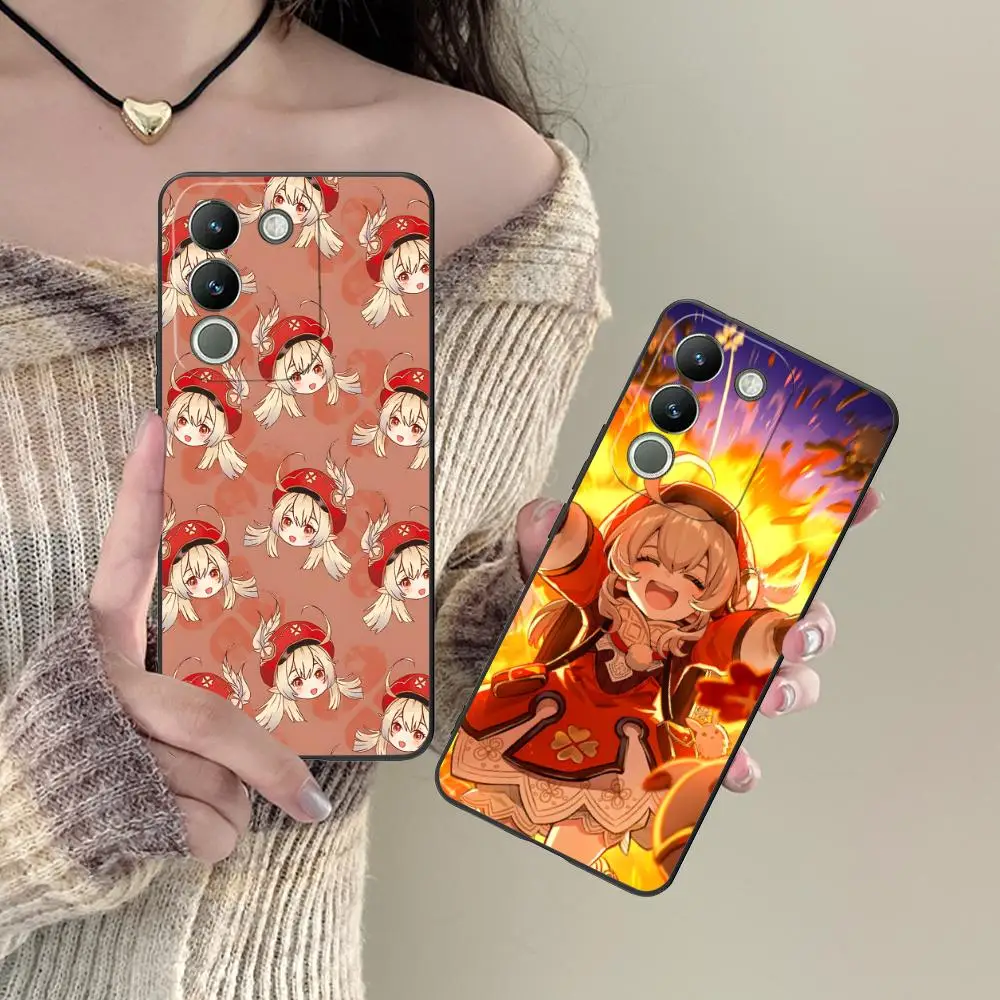 

Game GI Klee Mobile Phone Case for VIVO Y77 76 75 74 73 72 58 56 55 51 50 38 36 Y19 Y18 Y03 Y01 5G Colorful Printing Cover Cover