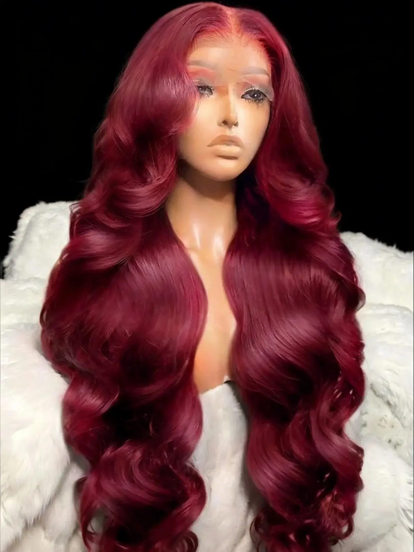 99j Burgundy Lace Front Human Hair Wig 13x6 Pre Plucked Transparent Lace Colored Body Wave 13x4 Hd Lace Frontal Wigs For Women