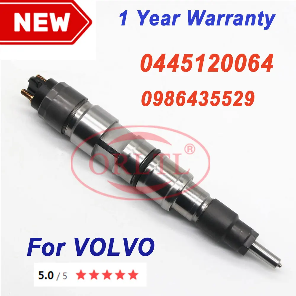 

ORLTL 7421006086 7420006085 7420806011 21006085 4902255 4902825 Diesel Fuel Injector for BOSCH for VOLVO 0445120064