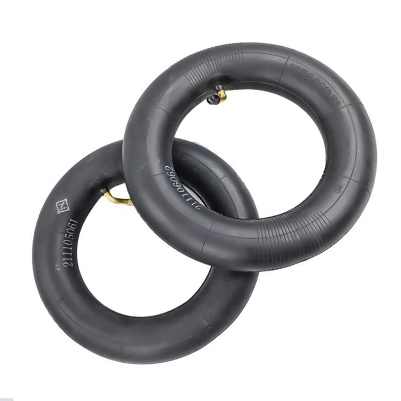 4Pcs Inner Tube Universal 10X2.5/10X2.75 Tube Innertube With Bent Valve 45 Degree Valve For 10 Inch Electric Scooter