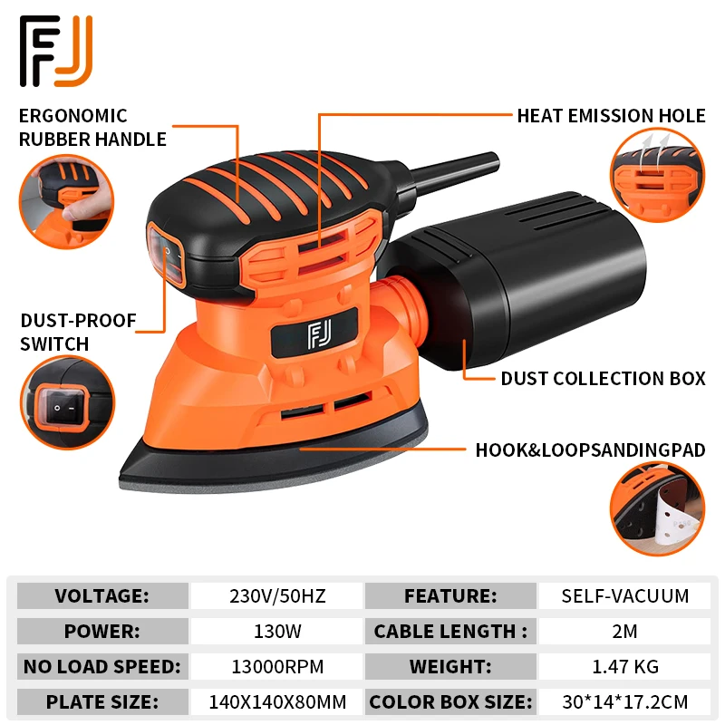 Ranlraka Best Value Plug Customizable Sander Corded Mouse Sander Manufacturer Lijadora De Detalle Good Best Price