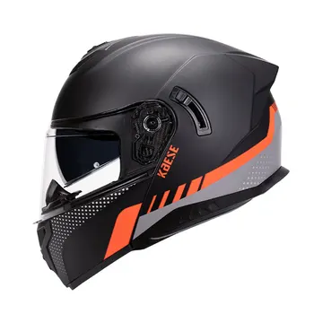 Double Lens Full Face Helmet Motorcycle Flip Up Racing Helmets Four Seasons Unisex Modular Helmet Cascos Para Moto DOT ECE Appoved