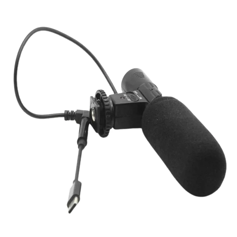 3.5mm Universal Microphone External Stereo Mic Camcorders MIC-01 SLR Camera Microphone Accessories For DSLR Camera