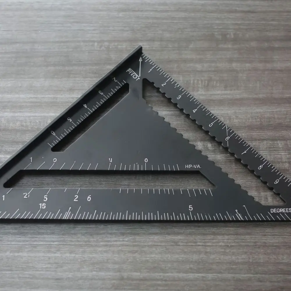 For For YB Thickened Safety Ruler Anti Skid Cutting Guide Precision Measurement Tool For Professional Woodworking Drawing