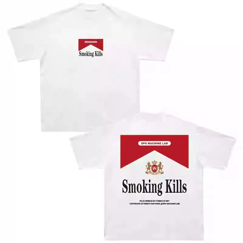 

American Street Trend Brand Painted Printed T-shirt, Comfortable for Men and Women To Wear for Daily Commuting