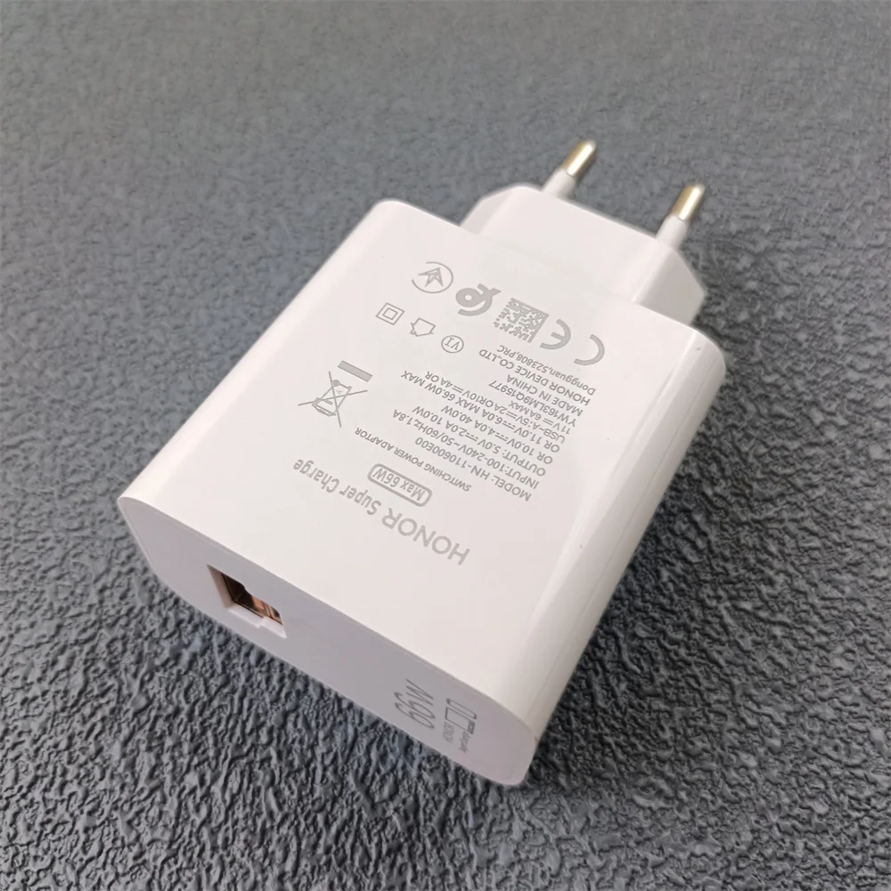 Honor 90 80 70 60 Pro 66 واط شاحن الاتحاد الأوروبي USB A/C ميناء سوبر محول الشحن ل ماجيك 5 6 V5 V3 VS 2 3 & 1/1.5/2 متر 6A PD نوع C كابل #2