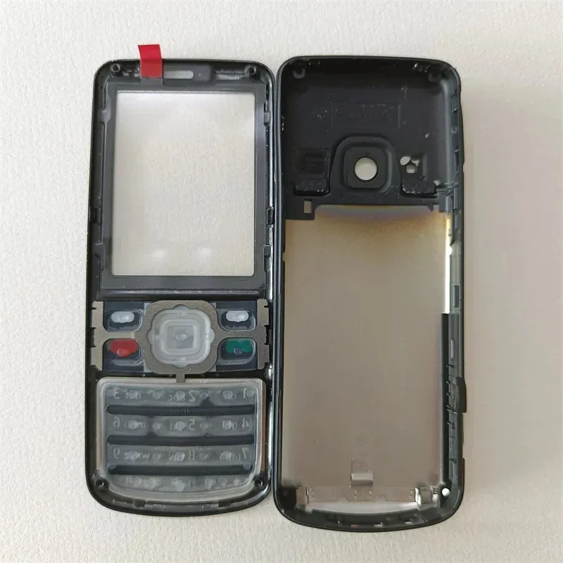 حافظة كاملة لهاتف نوكيا 6700 6700c 6700 إطار أمامي كلاسيكي متوسط + غطاء خلفي حافظة باب خلفي مع لوحة مفاتيح باللغة الإنجليزية #4