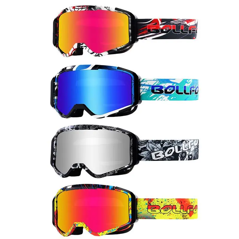 Outdoor Unisex Ski Goggles Snow Snowboard Glasses Snowmobile Eyewear Outdoor Sport Ski Googles For Adults Skiing Glasses