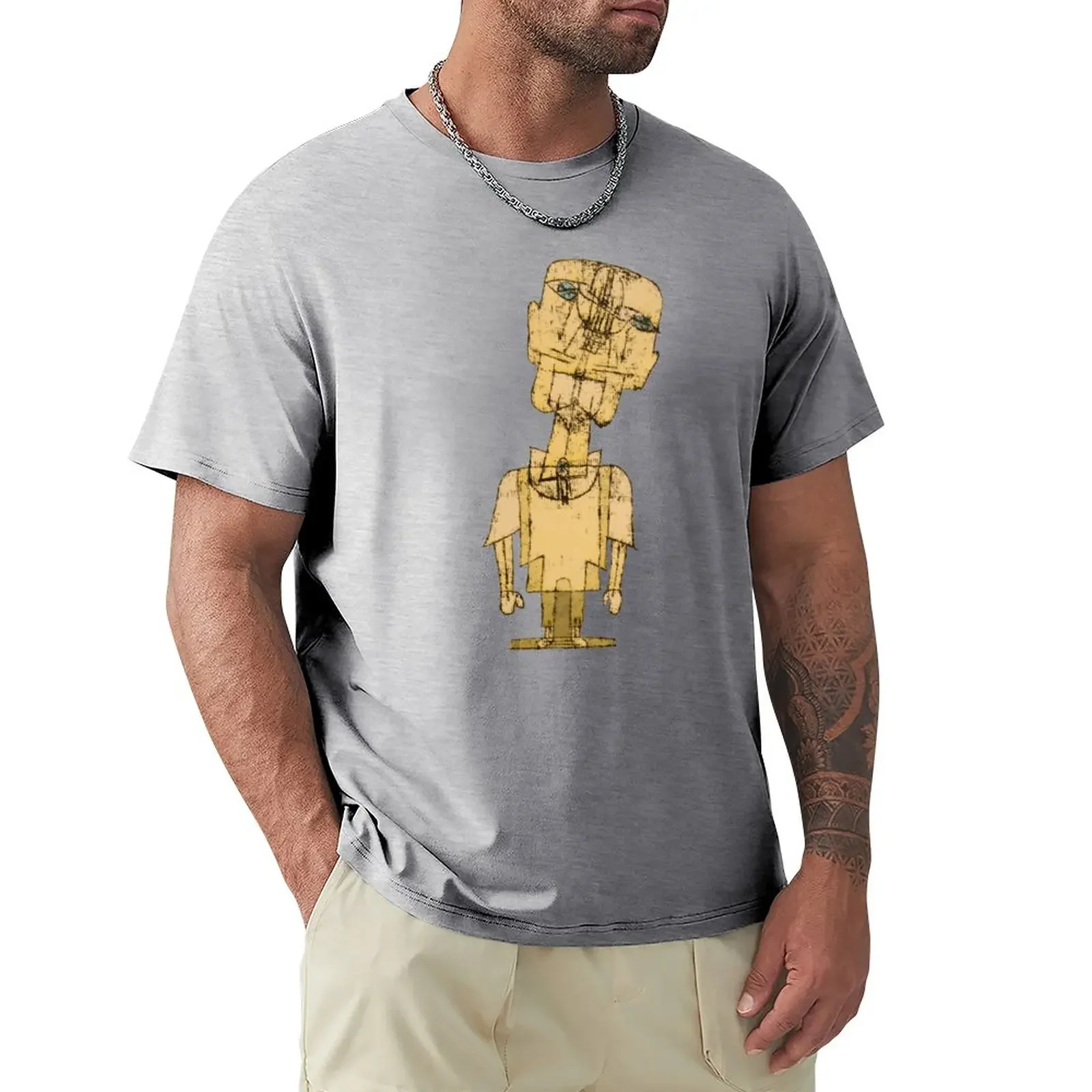 

Ghost of a Genius - Paul Klee T-Shirt blanks summer tops plain t shirts men sports fans customizeds men clothes