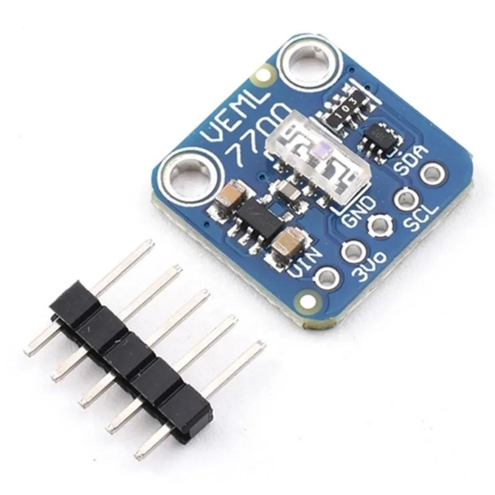 

4 Pcs VEML7700 Ambient Light Sensor Modules With Pin Headers VEML7700 Light Sensors 16-bit For Arduino I2C Interface Accessories