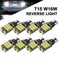 2/4/8 PCS 1200LM Super Bright T15 W16W 921 912 LED Bulbs High Power 45PCS 4014SMD For Car Reverse Backup Lights 12V 6500K White