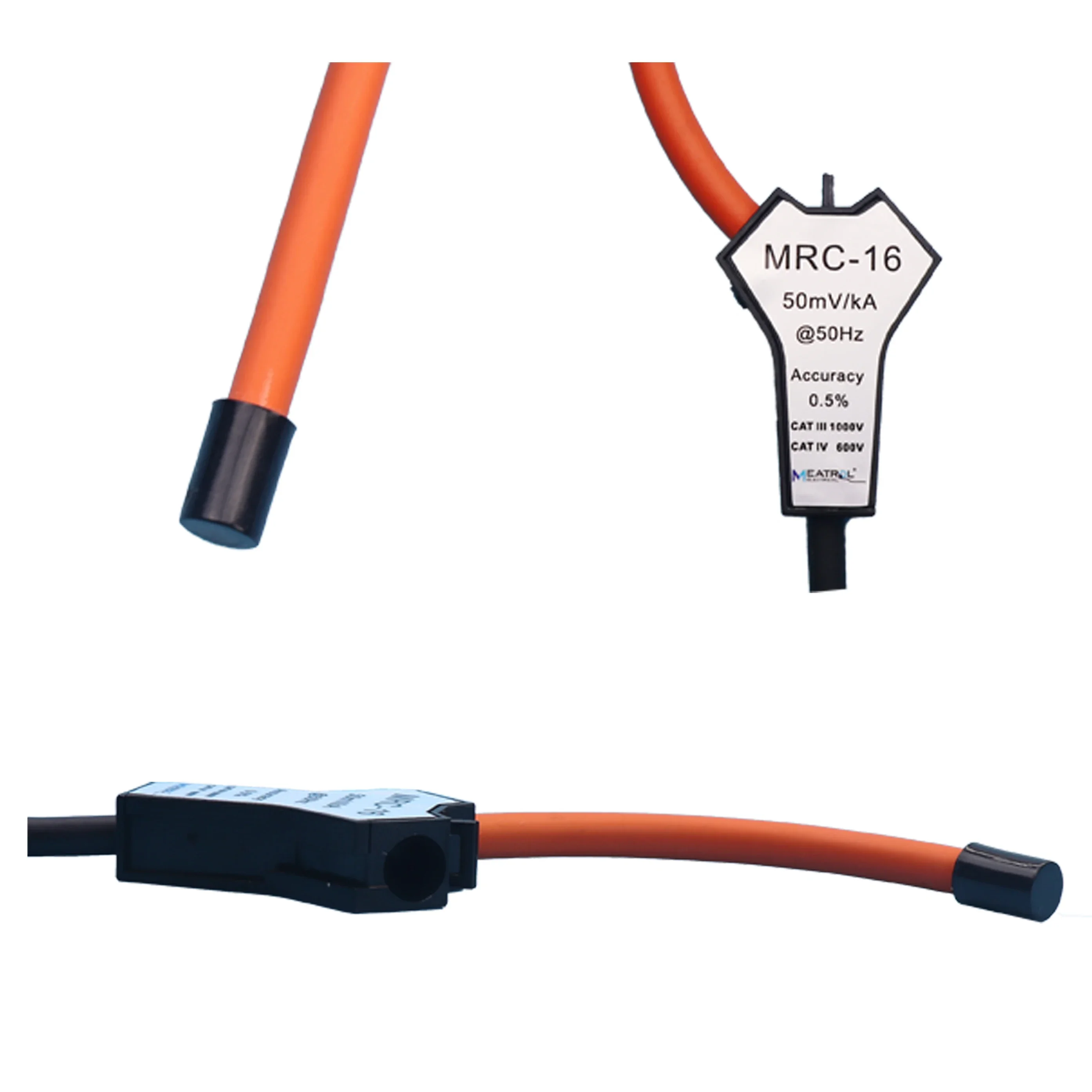 MEATROL MRC Flexible Rogowski coil -160.2% accuracy 50mV/kA minimum Diameter 16mm RoCoil