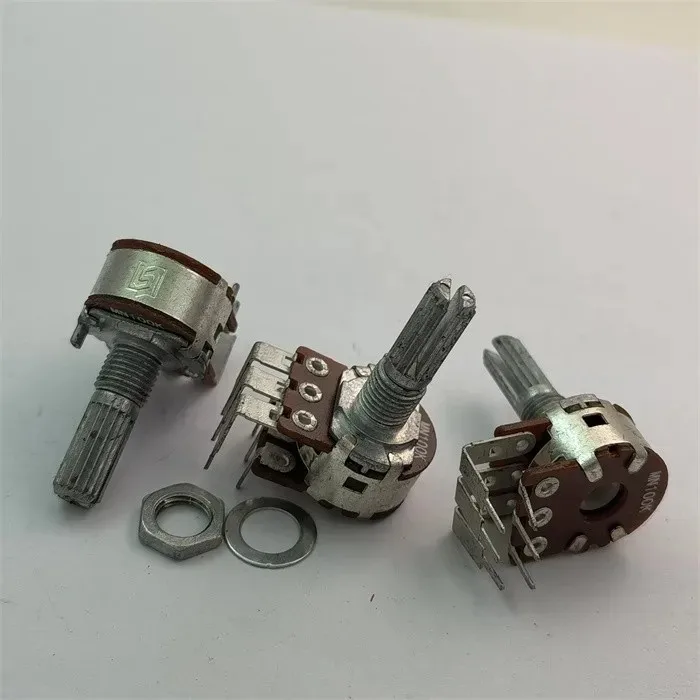 Shengwei 148 type double bend-leg potentiometer MN100K with 20mm flower of midpoint balance handle