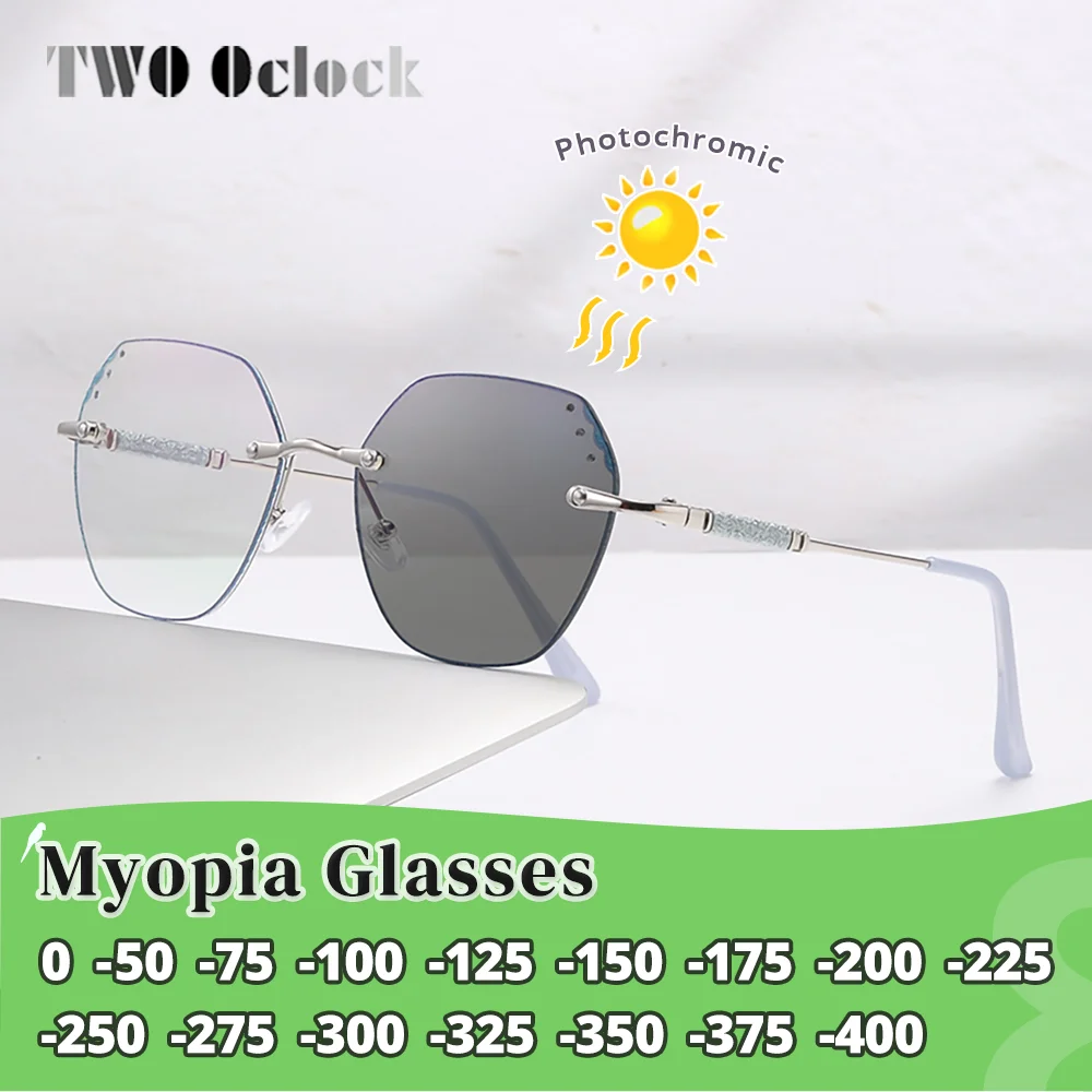 Oculos-de-sol-femininos-de-luxo-com-lentes-fotocromaticas-sem-aro-e-corte-diamante-com-glitter-para-miopia-transicao-interna-externa-anti-luz-azul-Optica-minus