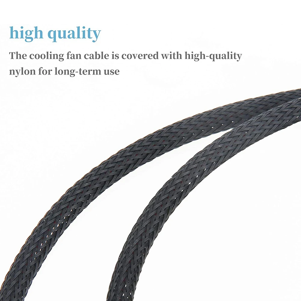 PWM 4 핀 선풍기 분배기 1-3,PC 선풍기 전원 익스텐션 케이블, 컴퓨터 케이스용 4 핀, 3 핀 냉각 선풍기 케이블, CPU 4 팩용