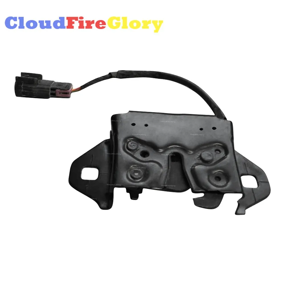 

CloudFireGlory For Cadillac CT6 2016 2017 2018 2019 Bonnet Hood Lock Latch Catch Black Metal 13511621