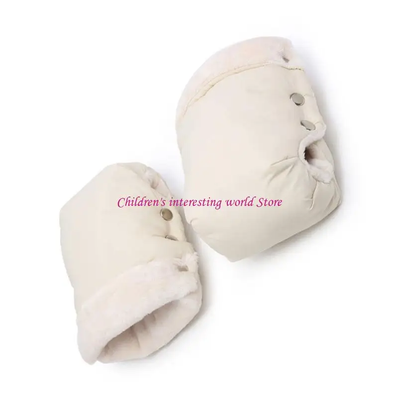 

Pram Hand Muff Mittens Windproof Stroller Handmuffs Stroller Accessories 425F