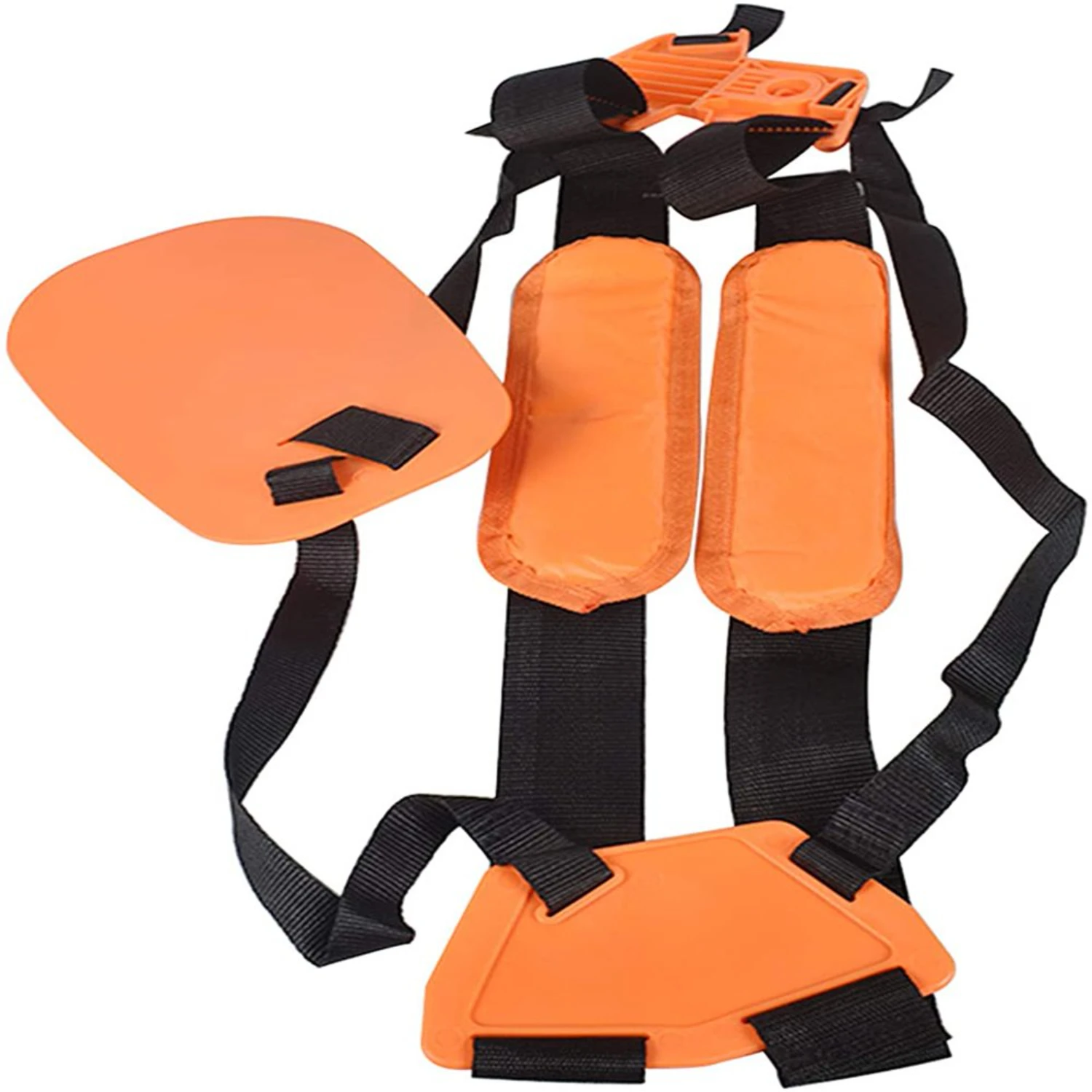 

Регулируемый универсальный ремень для триммера с двойным плечом, сменный ремень для поедания сорняков - нейлоновый ремень для кустореза, садового газона