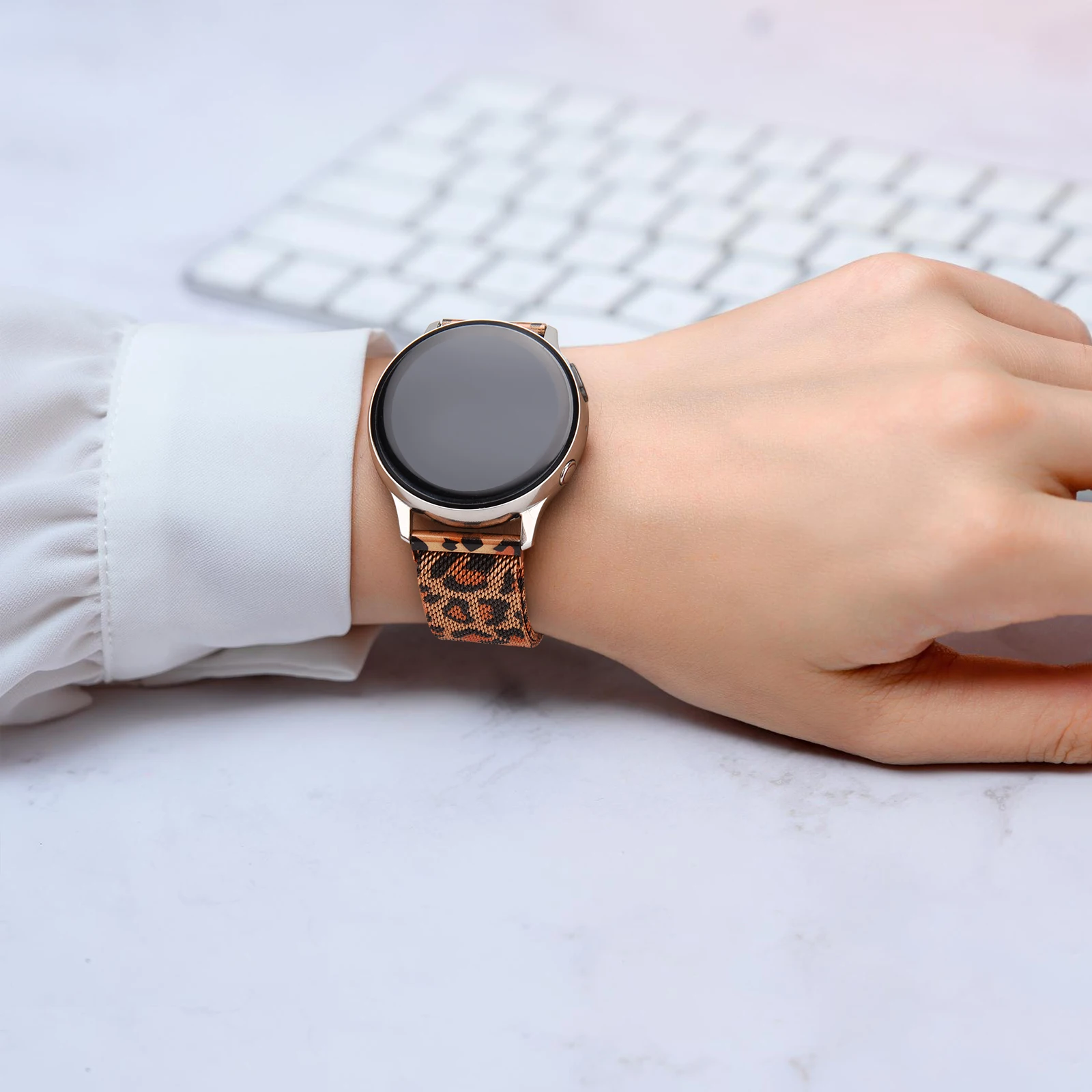 20mm Metall Strap für Samsung Galaxy Uhr 4 40mm 44mm Magnetische Armband für Samsung Galaxy Wacth 4 klassische 42mm 46mm Armband