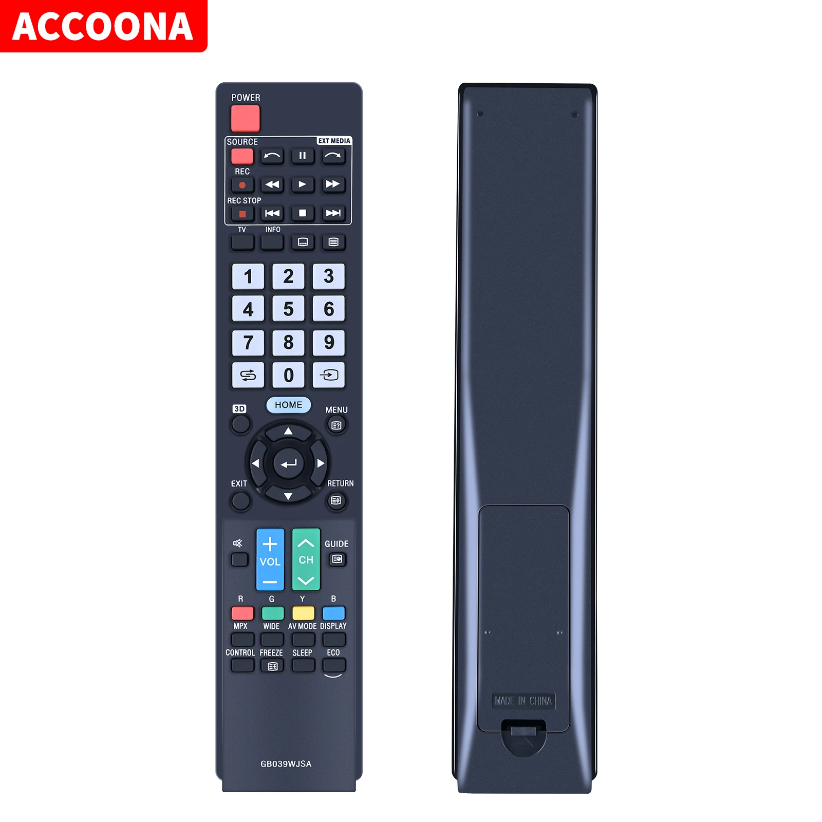 NEW Original Remote control GB039WJSA For SHARP AQUOS LCD LED TV LC-46LE840X LC-52LE840X LC-60LE640X Fernbedienung