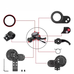 Instrument TF-100 LCD Display Scooter for Kugoo M4/Zero10x Electric Scooter Skateboard Dashboard Parts Replacement Cover Parts