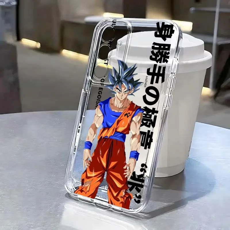 

Comic D-Dragones Retro B-Balls Phone Case For Samsung A71 A51 A55 A52 A35 A25 A22 A17 A07 A54 A15 A14 A05 A13 A73 5G Transparent