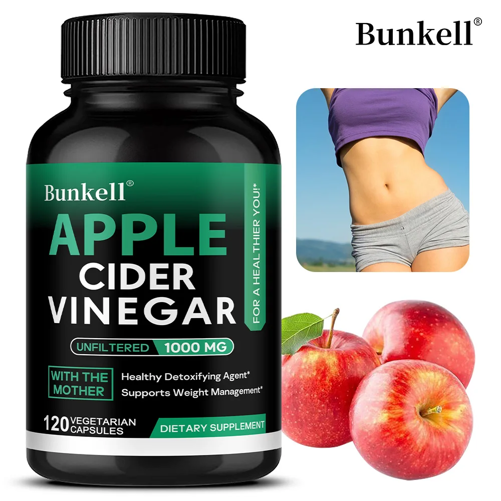 

Apple Cider Vinegar Capsules - Supports Digestive Health, Relieves Constipation&Increases Satiety, and Healthy Weight Management