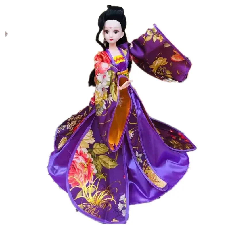 Traditional Chinese Ancient Beauty Clothes For Barbie Doll Dress Princess Evening Party Gown Wedding Costume Playhouse Toys 1/6
