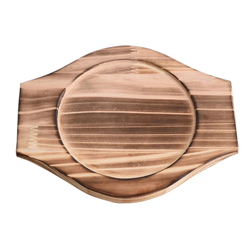 Bowl Trivet Hot Wood Pot Holder Stone Wooden Trivets Mat Korean Dolsot Plate Base Placemat Bibimbap Coasters Coaster Pan Dishes