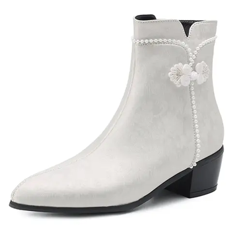 10 best sales vita ankelstövlar - №9