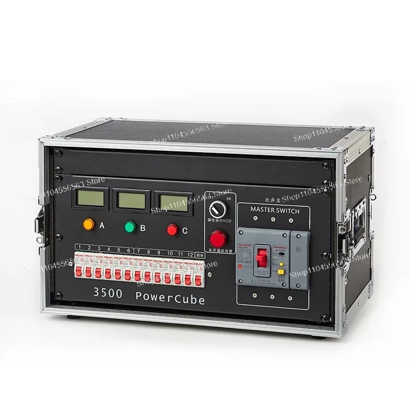 Industrial Plug-in Power Cabinet LED Screen Performance Aviation Plug-in Stage Box Stage Lighting Socket Box