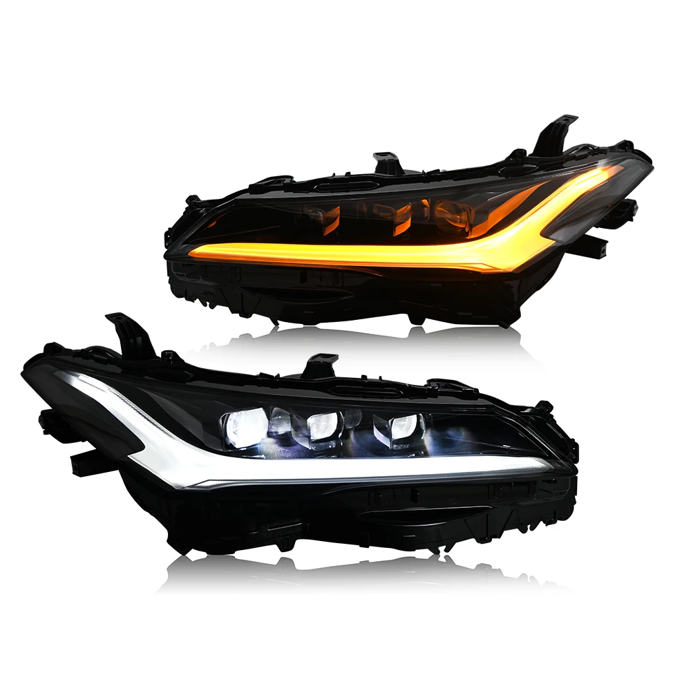

LED Headlight Assembly for Toyota Avalon 2019-2021 Headlamp Daytime Running Light Turn Signal Front Lamps Plug and Play