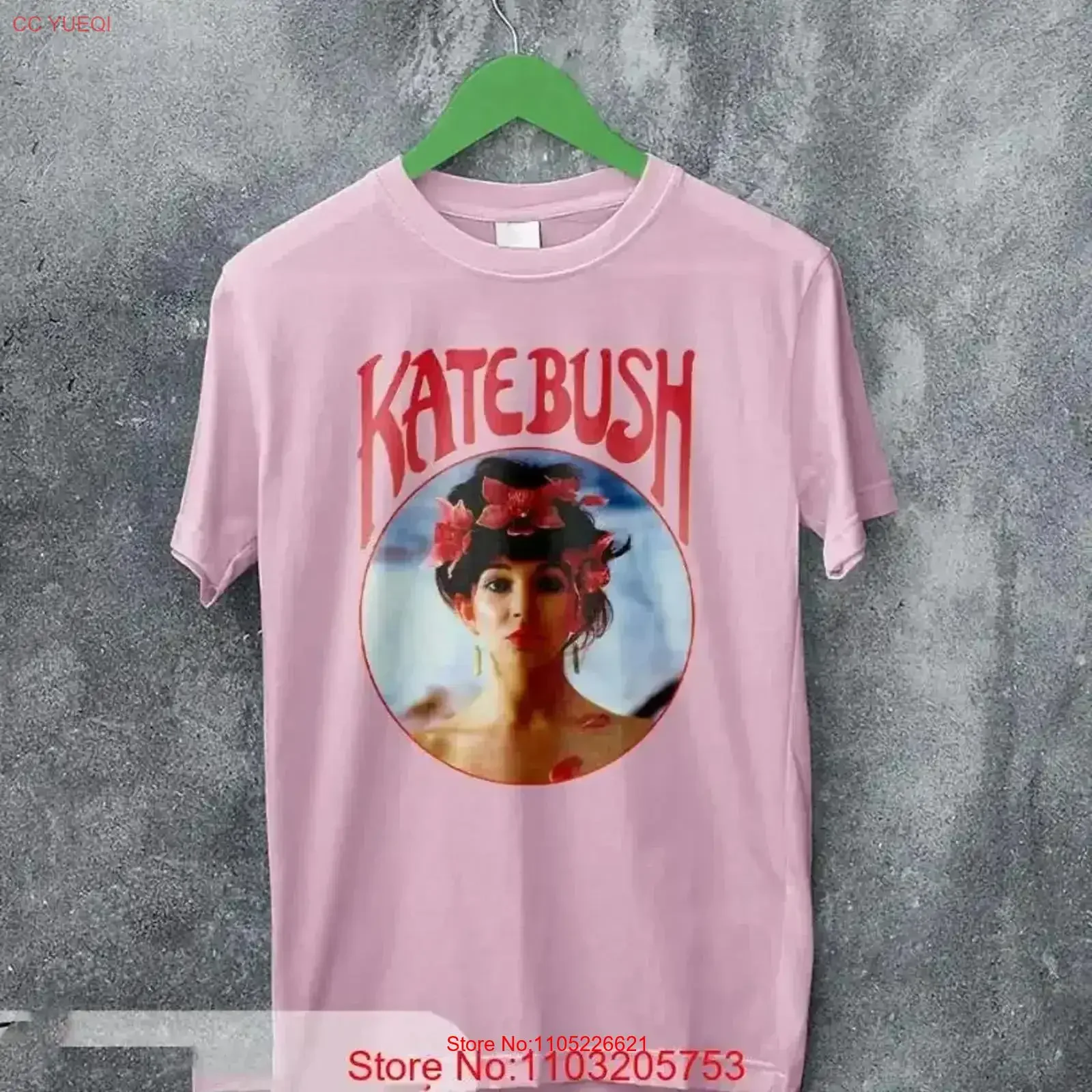 fans Kate Bush Flower Vintage 90's T shirt size S 5XL Washed Comfortable homme Soft streetwear graphic Stylish vintage Washed