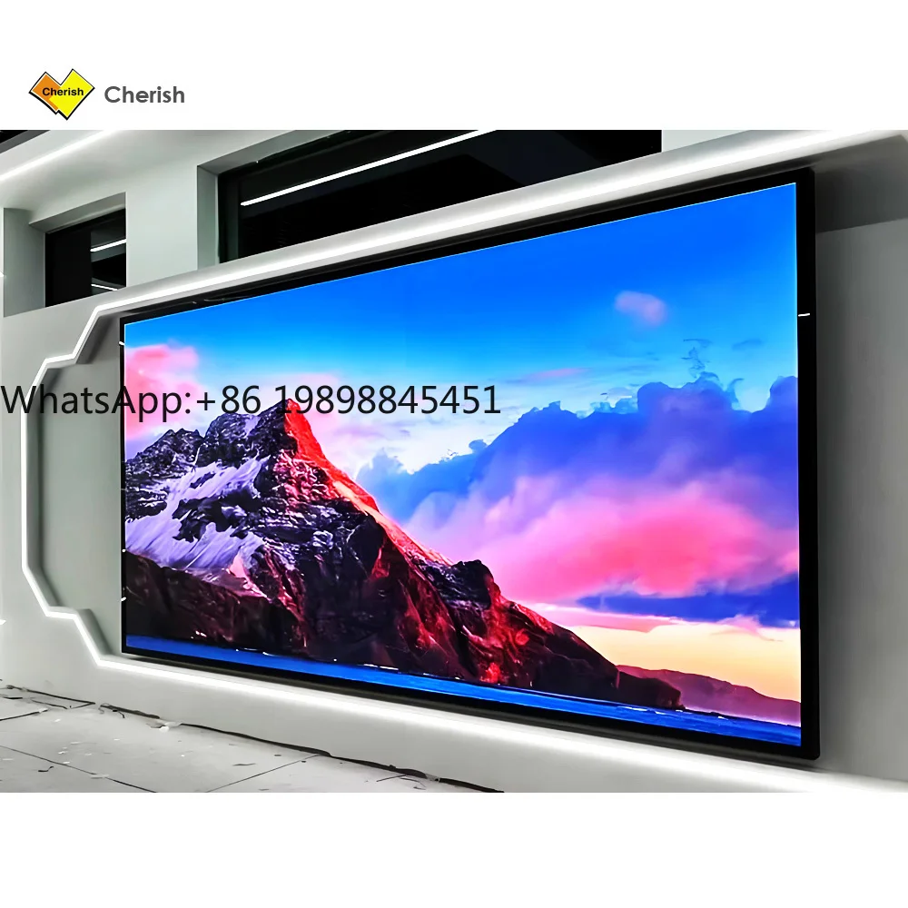 وحدة عرض LED داخلية كاملة الألوان عالية الدقة لغرف الاجتماعات وشاشات متجر التسوق #1