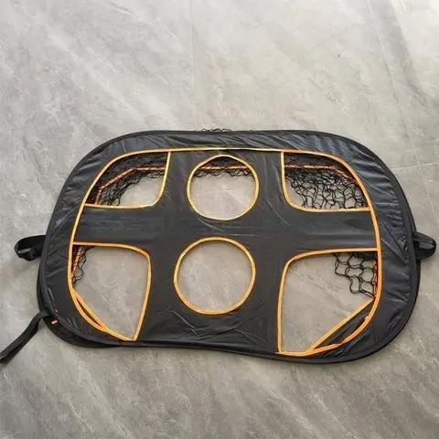 Folding Four-in-one Football Goal Pro-word Outdoor Sports Shooting Goal Football Training Small Goal Factory