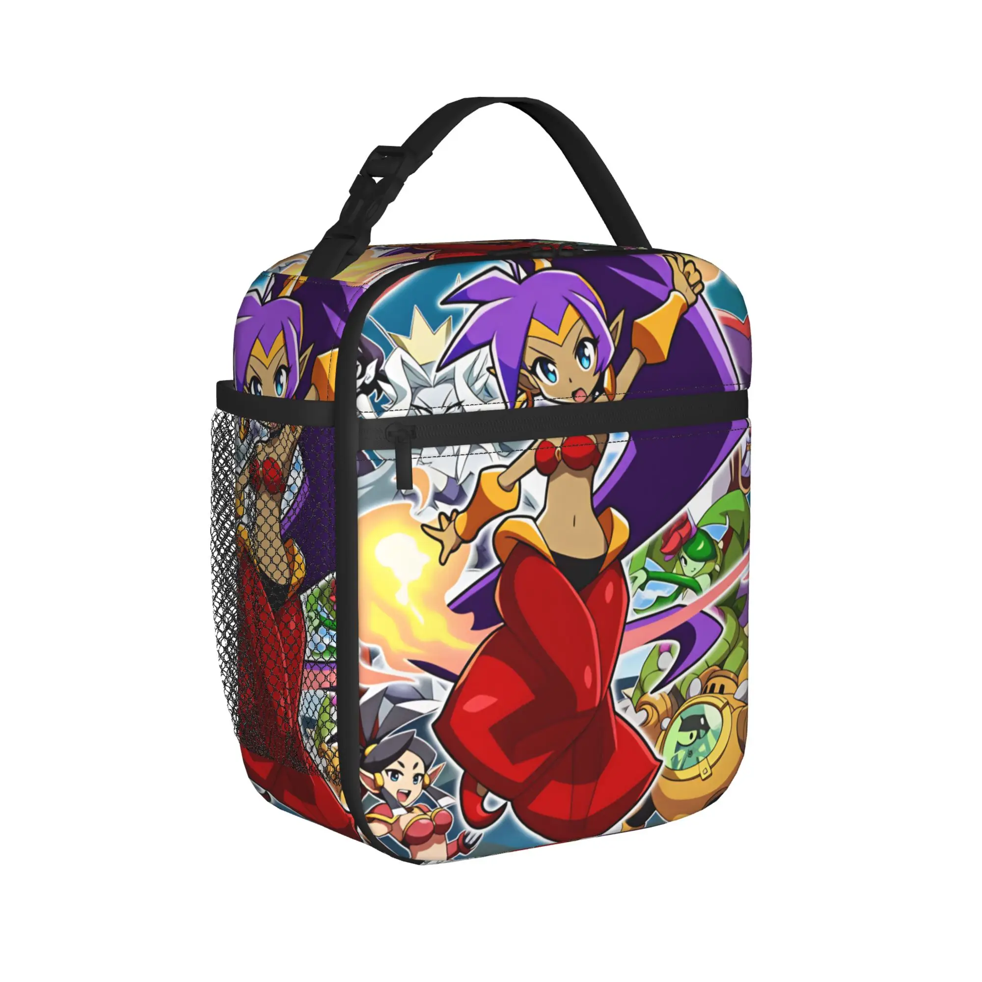Shantae Half Genies  Lunch Bag  Convenient Lunch Box Adult School Graphic Cooler Bag Aesthetic Oxford Tote Food Bags
