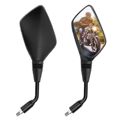 Areyourshop Black Rearview Side Mirrors For Suzuki GW250 Inazuma 2014-2017 DL250 V-Strom 2006-2018 56600-48H10 56500-48H10 Motor