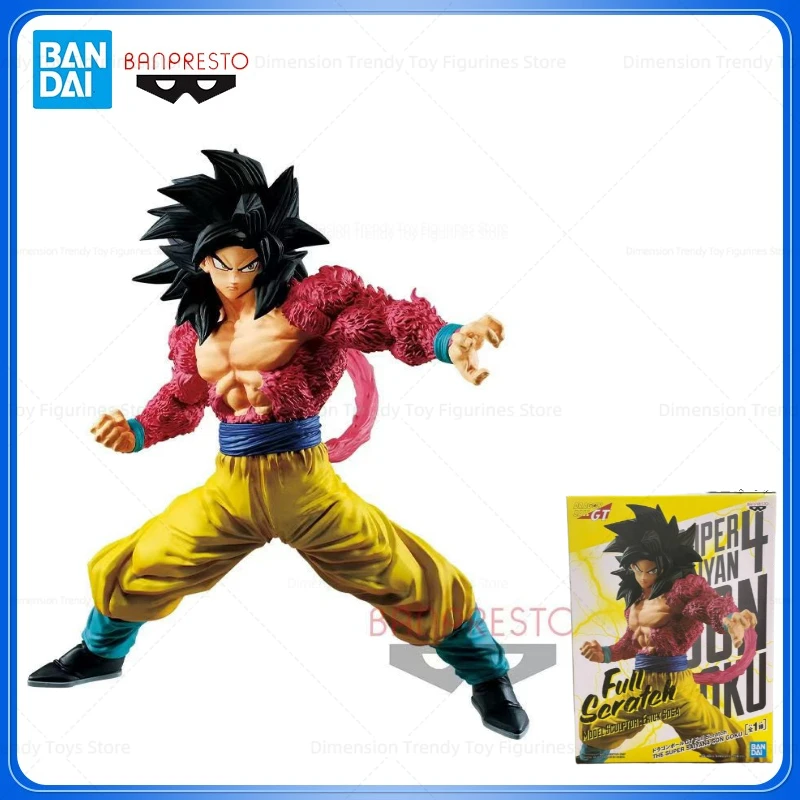 

Bandai In Stock Banpresto Brand New Boxed Anime Dragon Ball Full Scratch Son Goku Action Figure Model Toy Gift DT