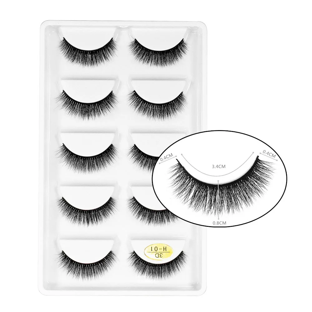 Flash girl The most popular 3DH series 10 Styles 3D faux mink lashes silk eyelashes natural model private label packaging