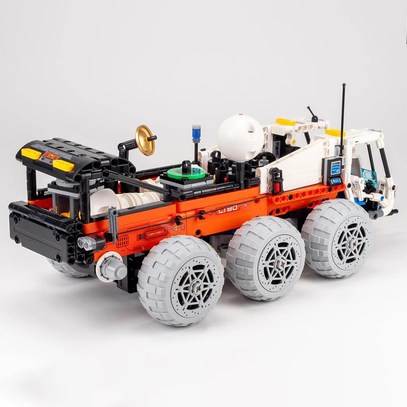 Famous Engineering Vehicle Space Garbage Truck Building Blocks Popular Movie Series Model Bricks Toys Children's Birthday Gifts