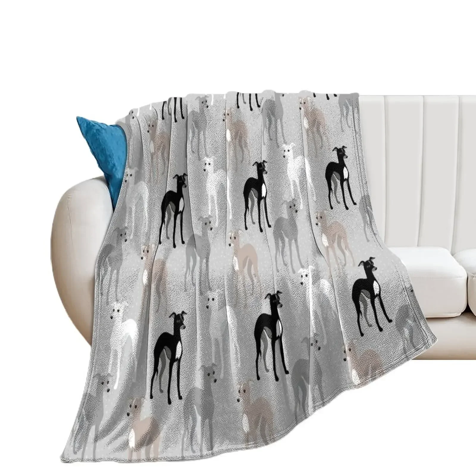 

Italian Greyhounds Throw Blanket Luxury Thicken cosplay anime Blankets