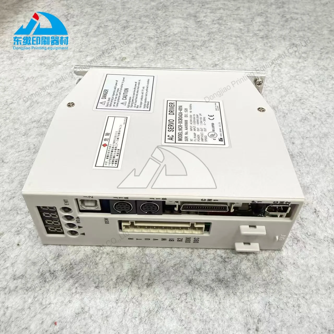 

1 Piece Hot Sale NCR-DCBOA2A-401A NCRDCBOA2A401A AC Servo Drive for Komori Water Ink Fountain Drive Printing Machine Spare Part