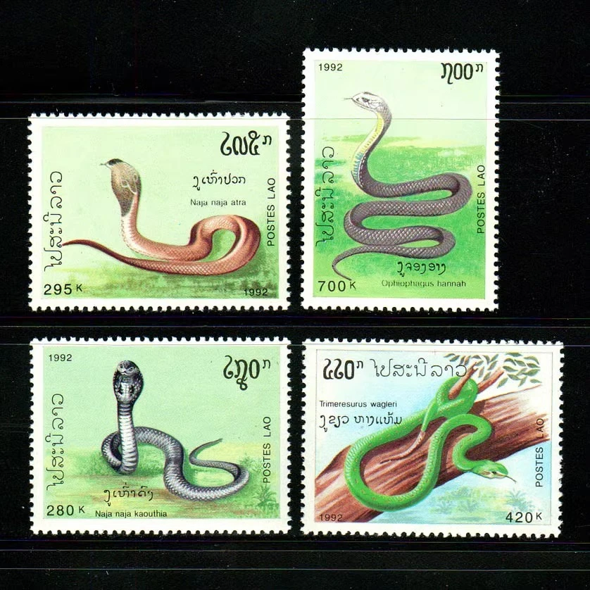 4Pcs/Set New Laos P…