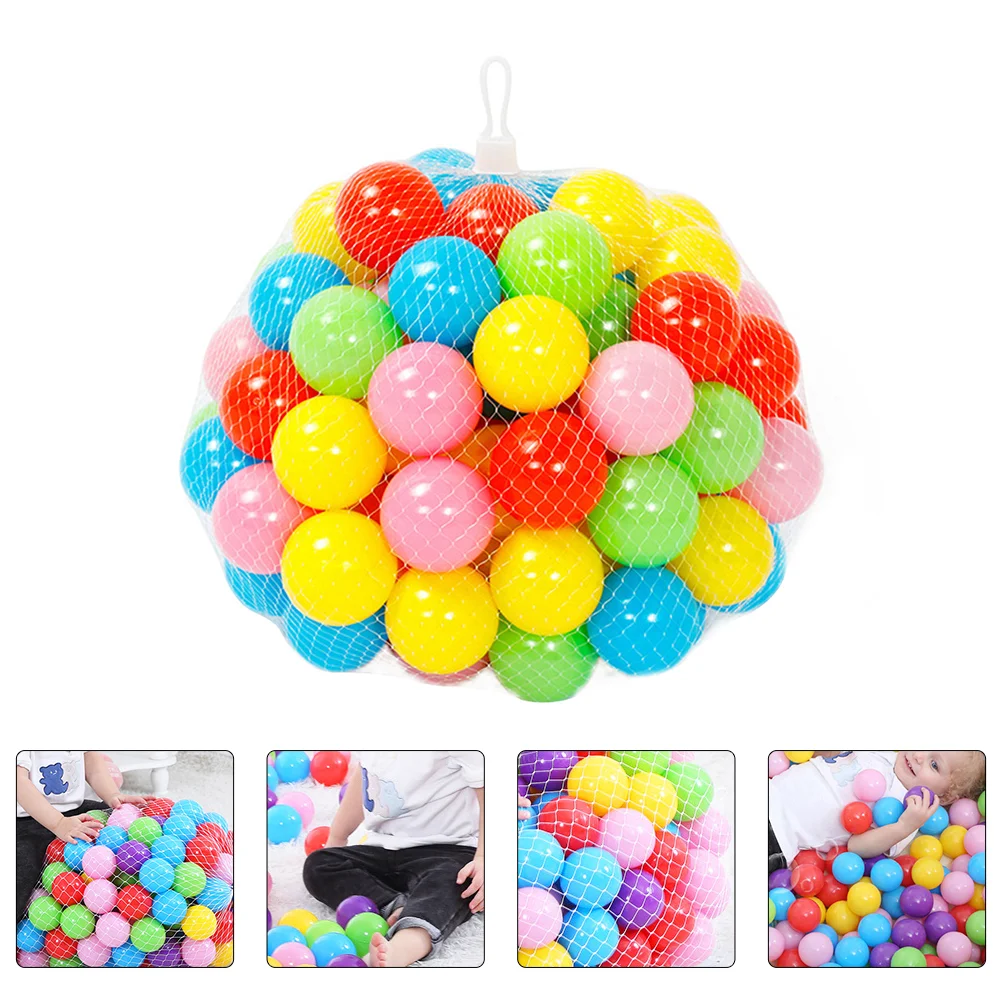 50 Pcs Children's Ocean Ball Football Kids Balls Educational Baby Toys Toddler Crush- Proof Pit