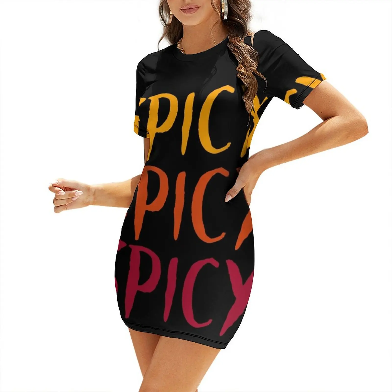 

Everything Spicy Short Sleeved Dress Women's dress Long dresses dresses for woman