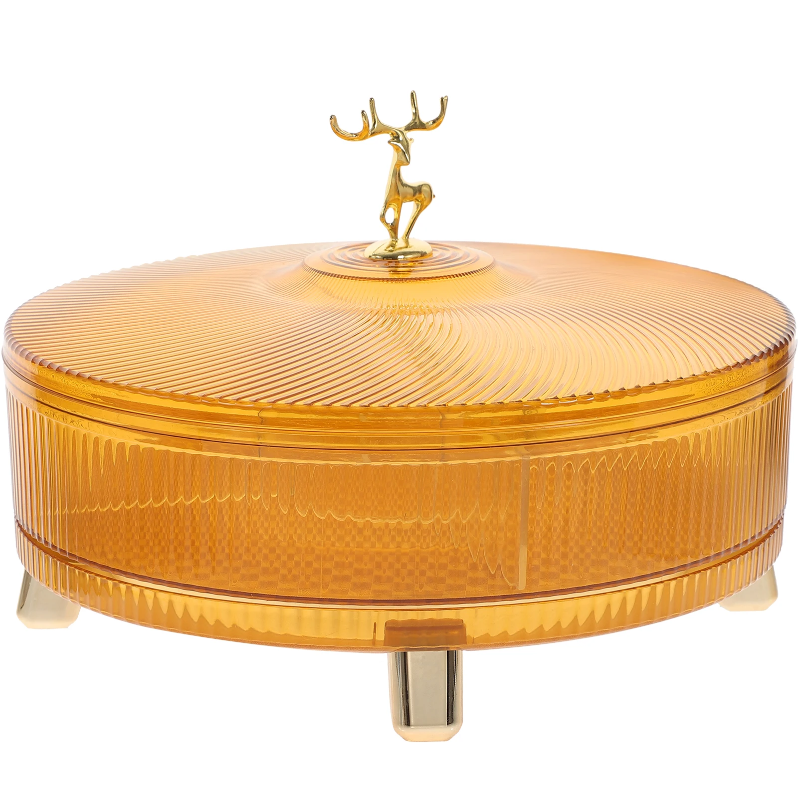 

Premium Compartment Snack Box Large Capacity Food Storage Case Multiple Grids Dried Fruits Candies Nuts Household Party Wedding